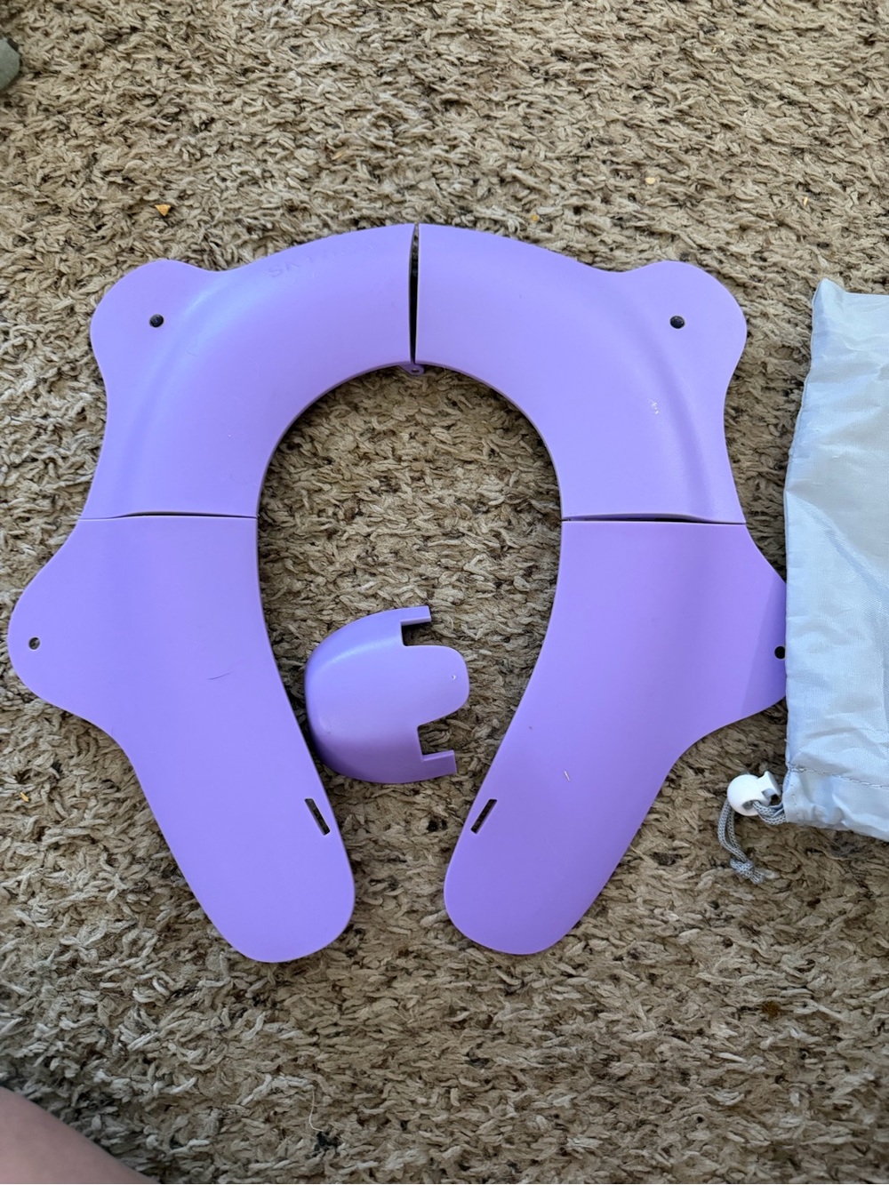 Lilac travel potty- Portable